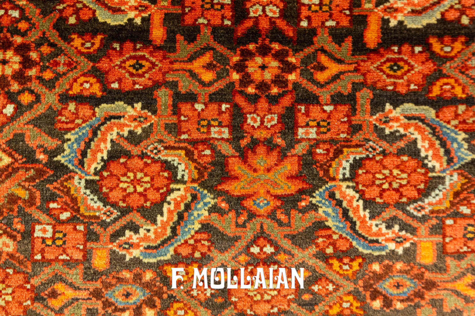 Antique Persian Mishan All-Over “Moharammat” Design Rug n°:21816569